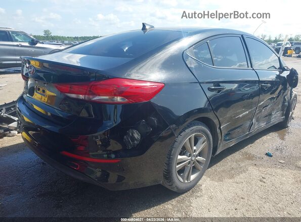 5NPD84LF4JH234891 2018 HYUNDAI ELANTRA Black Задня права чверть