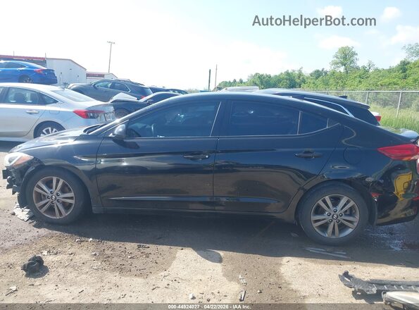 5NPD84LF4JH234891 2018 HYUNDAI ELANTRA Black 