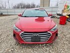 2018 Hyundai Elantra Sel Красный vin: 5NPD84LF4JH241601