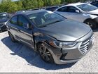 2018 Hyundai Elantra Sel Серебряный vin: 5NPD84LF4JH254932