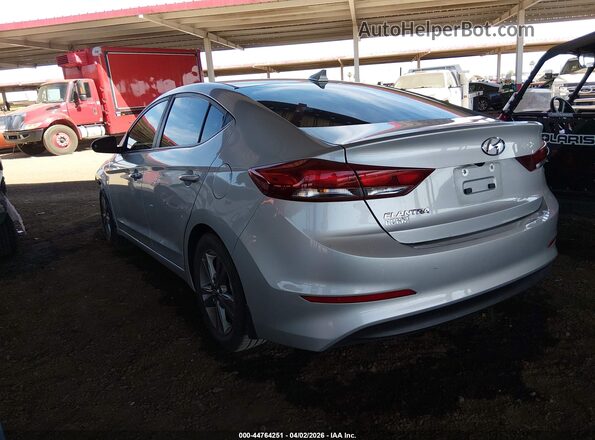 5NPD84LF4JH321836 2018 HYUNDAI ELANTRA Silver უკანა მარცხენა