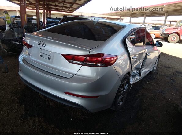 5NPD84LF4JH321836 2018 HYUNDAI ELANTRA Silver უკანა მარჯვენა