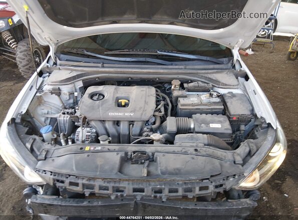 5NPD84LF4JH321836 2018 HYUNDAI ELANTRA Silver უკანა ხედი