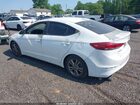 2018 Hyundai Elantra Sel White vin: 5NPD84LF4JH362094