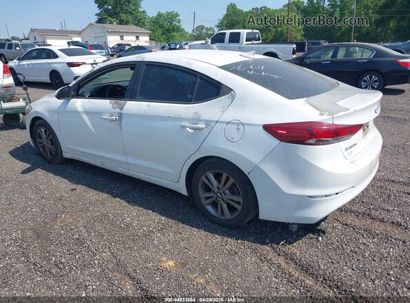 5NPD84LF4JH362094 2018 HYUNDAI ELANTRA White Tył lewy