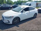 2018 Hyundai Elantra Sel White vin: 5NPD84LF4JH362094