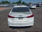 2018 Hyundai Elantra Sel White vin: 5NPD84LF4JH362094
