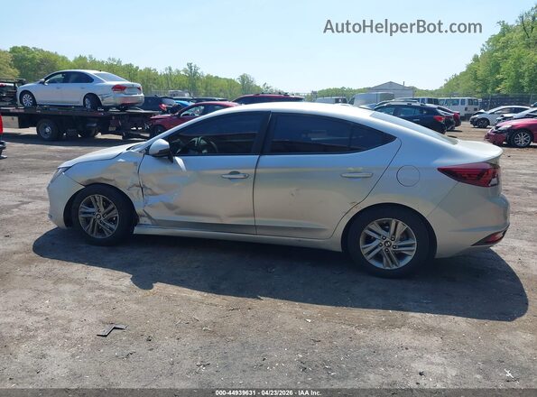 5NPD84LF4KH398207 2019 HYUNDAI ELANTRA Серебряный Панорамный вид салона 360°