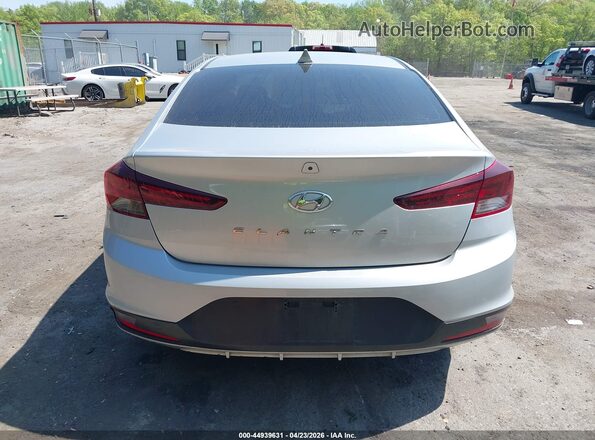 5NPD84LF4KH398207 2019 HYUNDAI ELANTRA Серебряный 