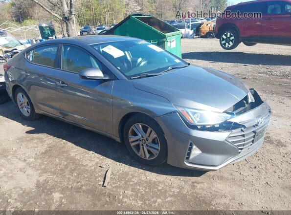 5NPD84LF4KH400117 2019 HYUNDAI ELANTRA Gray Przód prawy