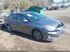 2019 Hyundai Elantra Value Edition Gray vin: 5NPD84LF4KH400117