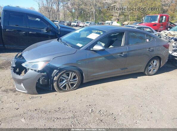 5NPD84LF4KH400117 2019 HYUNDAI ELANTRA Gray Widok wnętrza 360 stopni