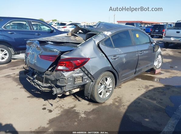 5NPD84LF4KH408878 2019 HYUNDAI ELANTRA Серый Задняя правая четверть