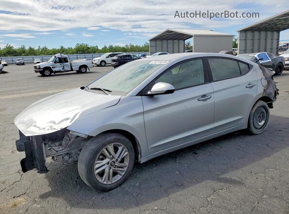 5NPD84LF4LH559950 2020 HYUNDAI ELANTRA Серебряный Передняя левая четверть