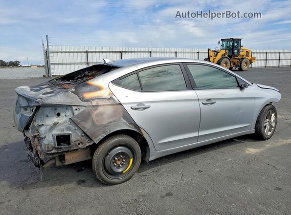 5NPD84LF4LH559950 2020 HYUNDAI ELANTRA Серебряный Задняя правая четверть