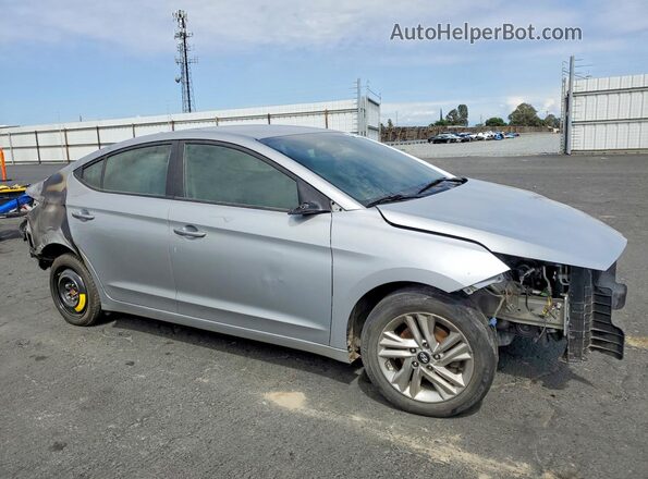 5NPD84LF4LH559950 2020 HYUNDAI ELANTRA Серебряный Передняя правая четверть