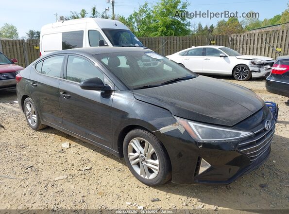 5NPD84LF4LH568406 2020 HYUNDAI ELANTRA Black Delantero derecho