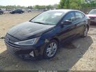 2020 Hyundai Elantra Sel Black vin: 5NPD84LF4LH568406