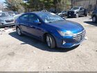 2020 Hyundai Elantra Sel Blue vin: 5NPD84LF4LH572634
