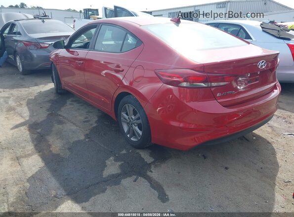5NPD84LF5HH117010 2017 HYUNDAI ELANTRA Red Задня ліва чверть