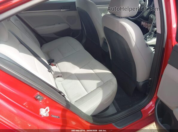 5NPD84LF5HH117010 2017 HYUNDAI ELANTRA Red Вид наклейки з VIN-кодом