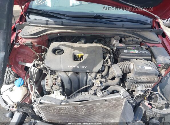 5NPD84LF5HH117010 2017 HYUNDAI ELANTRA Red Вид ззаду