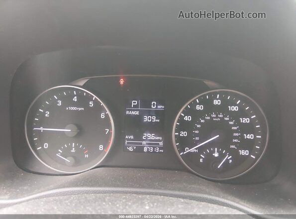 5NPD84LF5HH156681 2017 HYUNDAI ELANTRA Черный Вид задних сидений