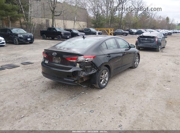 5NPD84LF5HH156681 2017 HYUNDAI ELANTRA Черный Задняя правая четверть