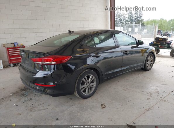 5NPD84LF5HH181645 2017 HYUNDAI ELANTRA Черный Задняя правая четверть
