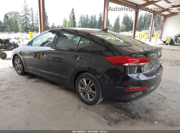 5NPD84LF5HH181645 2017 HYUNDAI ELANTRA Черный Задняя левая четверть