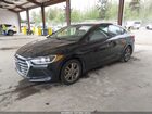 2017 Hyundai Elantra Se Черный vin: 5NPD84LF5HH181645