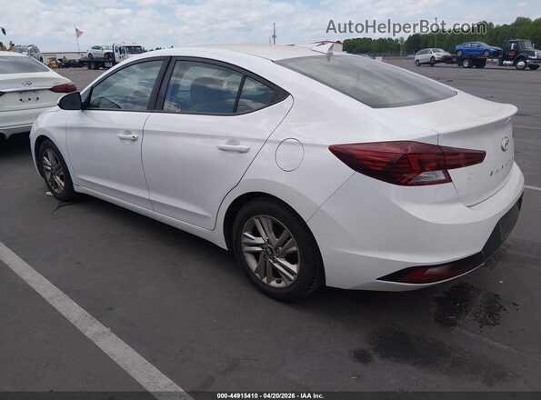 5NPD84LF5KH470449 2019 HYUNDAI ELANTRA White Rear left