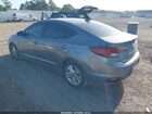 2019 Hyundai Elantra Sel Gray vin: 5NPD84LF5KH492564