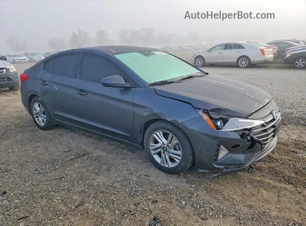 5NPD84LF5LH611652 2020 HYUNDAI ELANTRA Черный Передняя правая четверть