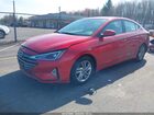 2020 Hyundai Elantra Sel Red vin: 5NPD84LF5LH621419