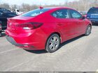 2020 Hyundai Elantra Sel Red vin: 5NPD84LF5LH621419