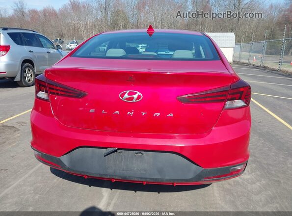 5NPD84LF5LH621419 2020 HYUNDAI ELANTRA Red 