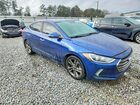 2017 Hyundai Elantra Limited Синий vin: 5NPD84LF6HH060283