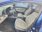 2017 Hyundai Elantra Limited Синий vin: 5NPD84LF6HH060283