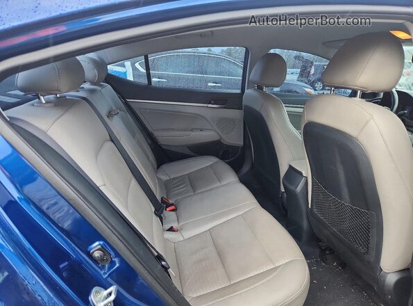 5NPD84LF6HH060283 2017 HYUNDAI ELANTRA Синий Вид задних сидений