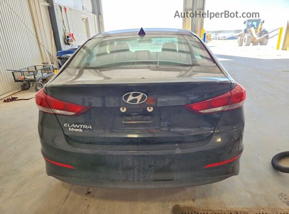5NPD84LF6JH263700 2018 HYUNDAI ELANTRA Черный Вид сзади