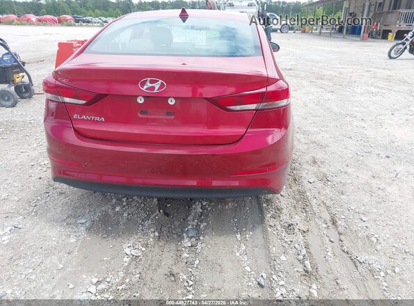 5NPD84LF6JH334622 2018 HYUNDAI ELANTRA Красный 