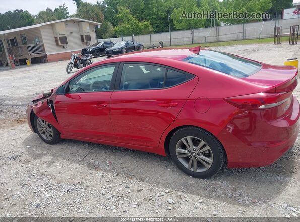 5NPD84LF6JH334622 2018 HYUNDAI ELANTRA Красный Панорамный вид салона 360°