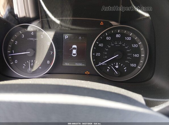 5NPD84LF6JH372903 2018 HYUNDAI ELANTRA Gray Widok tylnych siedzeń