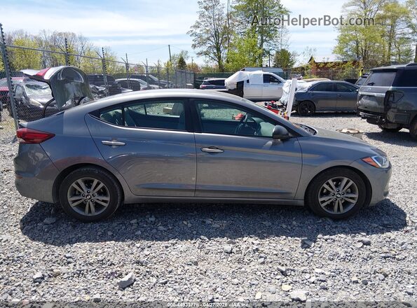 5NPD84LF6JH372903 2018 HYUNDAI ELANTRA Gray Widok wnętrza 360 stopni
