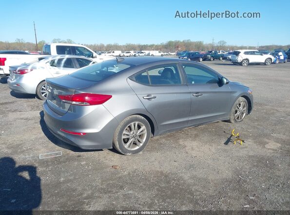 5NPD84LF6JH392410 2018 HYUNDAI ELANTRA Серый Задняя правая четверть