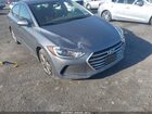 2018 Hyundai Elantra Sel Серый vin: 5NPD84LF6JH392410