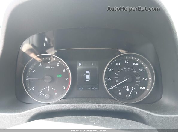 5NPD84LF6JH399261 2018 HYUNDAI ELANTRA Black უკანა სავარძლების ხედი