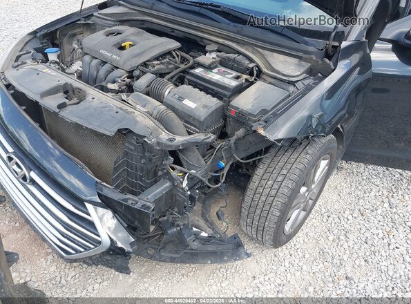 5NPD84LF6JH399261 2018 HYUNDAI ELANTRA Black წინა ხედი