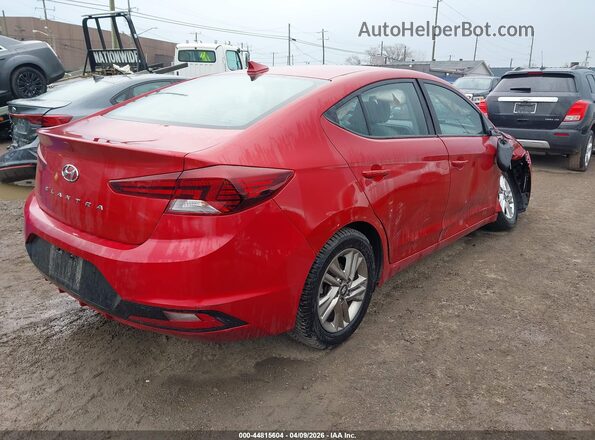 5NPD84LF6LH506165 2020 HYUNDAI ELANTRA Red Tył prawy